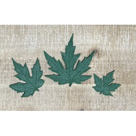 Small Grape Ruber Leaf Form (Set of 3) Small Grape Ruber Leaf Form (Set of 3)
